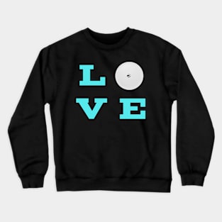 Love Libre - Teal Text Crewneck Sweatshirt